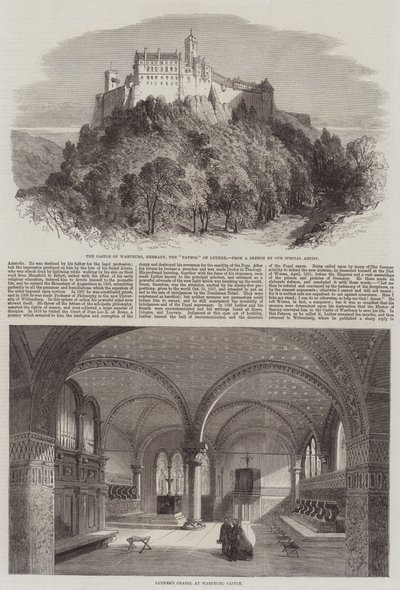 Wartburg Castle by Richard Principal Leitch